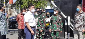 Menko Marves Tinjau Vaksinasi Di Kodim 0705/Magelang